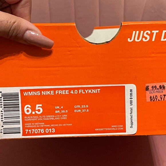 Women’s Nike Free 4.0 Flyknit - Picture 5 of 5